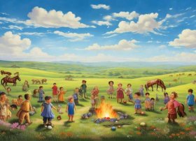 草原故事儿童歌曲，草原儿童歌曲大全100首草原