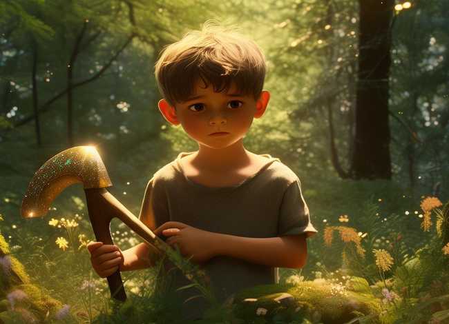 金斧子的故事及教案（金斧子的故事及教案设计）