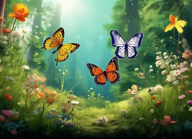 三只蝴蝶的故事绘本 - 三只蝴蝶的故事绘本教案