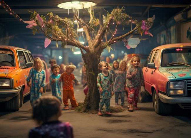 地下车库儿童故事 地下车库的故事