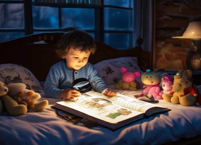 儿童睡前侦探故事，侦探故事睡前的