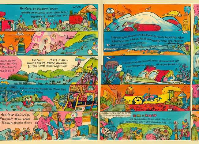 幼儿故事绘画连环画带字，幼儿故事绘画连环画带字图片