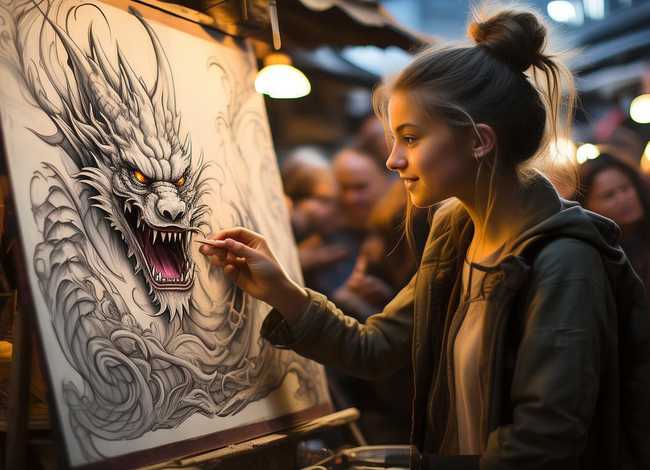 画龙点睛的故事图片 画龙点睛的故事图片长写