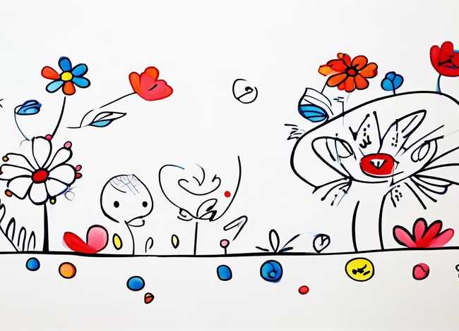 儿童故事绘画作品图片简单，儿童故事绘画作品图片简笔画