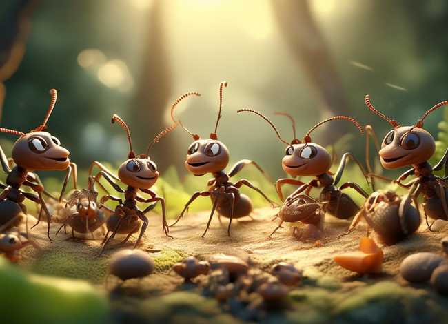 小聪仔幼儿版经典故事《蚂蚁报恩》（幼儿故事蚂蚁报恩故事图片）
