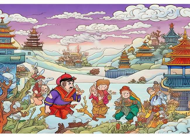 西游记故事绘本，西游记故事绘本制作图片