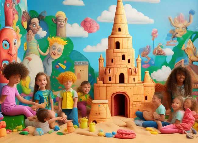 彩色儿童故事画、故事彩色幼儿园