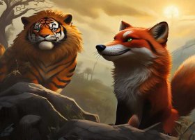 狐假虎威的故事表演视频；狐假虎威的故事表演视频播放