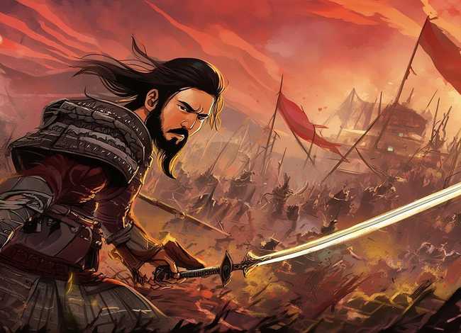 岳飞故事的简介绘本（岳飞故事的简介绘本怎么画）