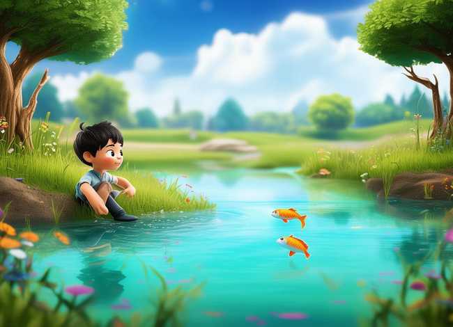 儿童绘本故事小鲁的池塘；小鲁的池塘绘本故事详细内容