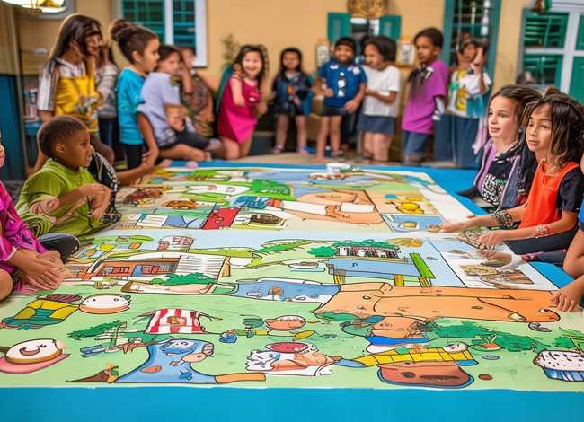 好邻居绘本故事图片，好邻居绘本故事图片大全