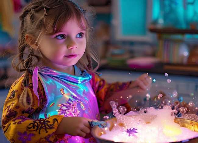 魔法围裙儿童故事 魔法围巾