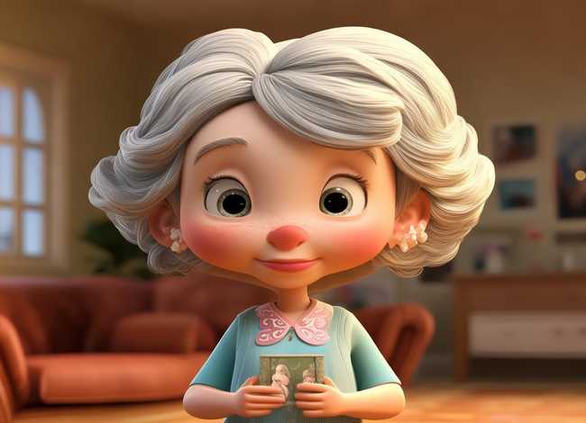 三年级儿童简笔画 - 三年级儿童简笔画我的外婆