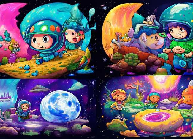 宇宙的故事儿童故事 宇宙的小故事100