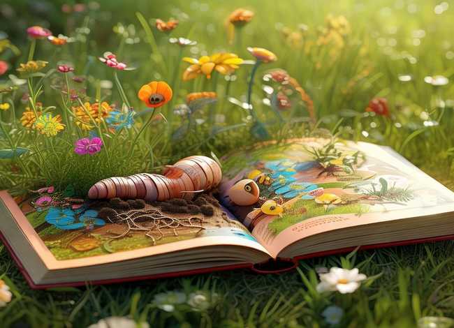 蚯蚓故事书、关于蚯蚓的故事书