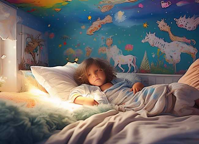 儿童美梦故事、美好的梦故事