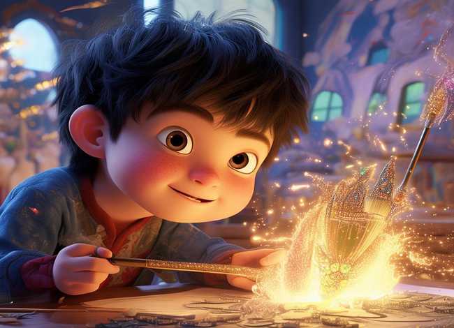 我读了很多儿童故事知道神笔马良、读了神笔马良这个故事,我知道马良得到神笔后