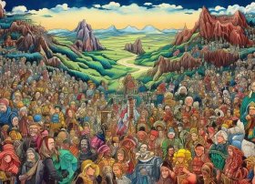 著名故事绘画，著名故事绘画作品图片