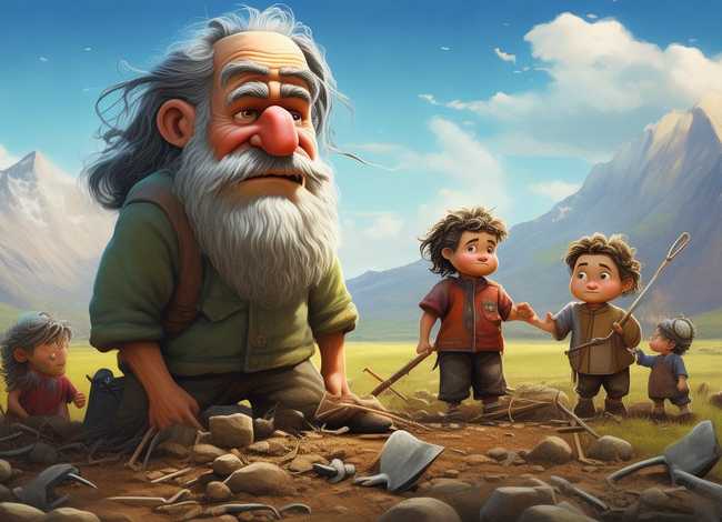 愚公移山儿童故事;愚公移山幼儿故事 愚公移山儿童故事;愚公移山幼儿故事