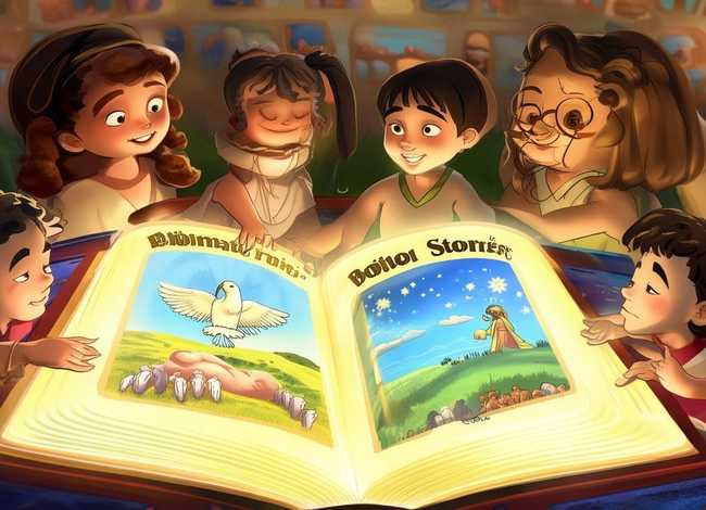 圣经动画小故事大全；圣经动画小故事大全书