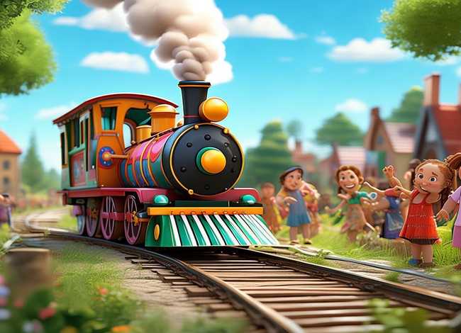 小火车绘本故事大全（小火车绘本故事大全图片）