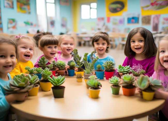 多肉课程故事幼儿园小班，幼儿园中班多肉植物课程故事