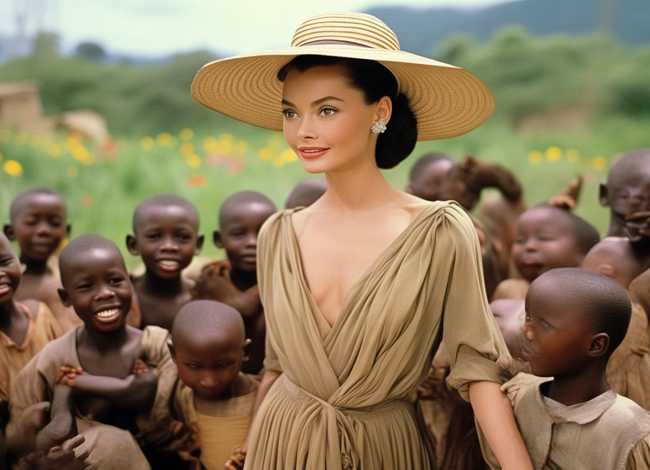 奥黛丽赫本帮助儿童事例 奥黛丽赫本帮助非洲儿童