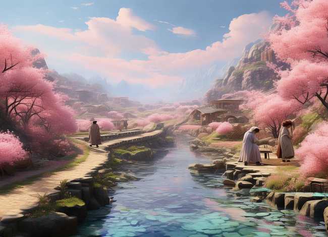 桃花源故事 - 桃花源故事情节