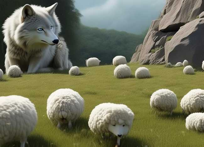 小羊与大灰狼儿童故事（故事大全小羊和大灰狼）