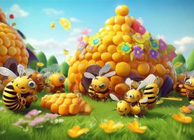 蜜蜂的儿童电视剧（有一部儿童剧叫蜜蜂什么的？）