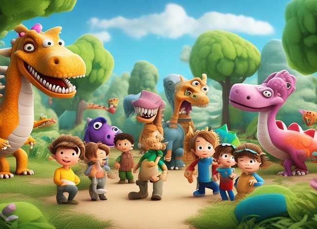 儿童故事恐龙视频、幼儿恐龙故事大全视频 视频