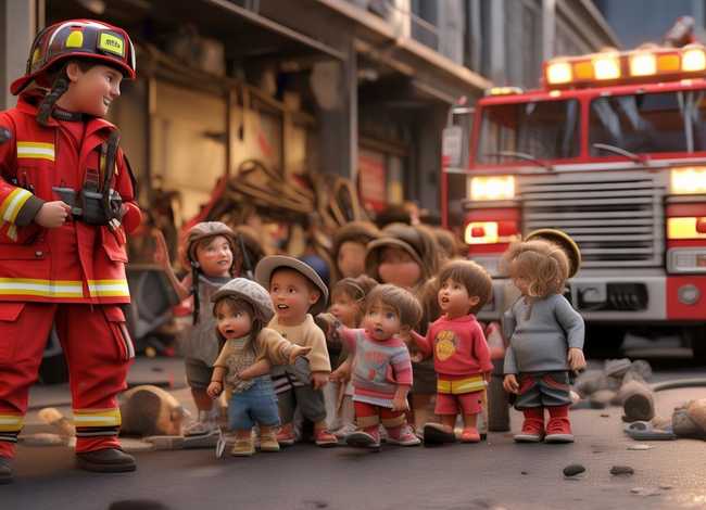 消防员故事幼儿 - 消防员幼儿故事文字