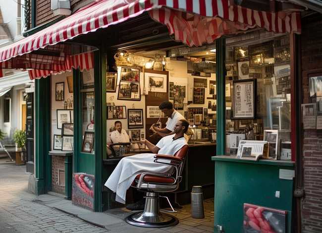 时尚故事理发店、理发店小店故事 时尚故事理发店、理发店小店故事