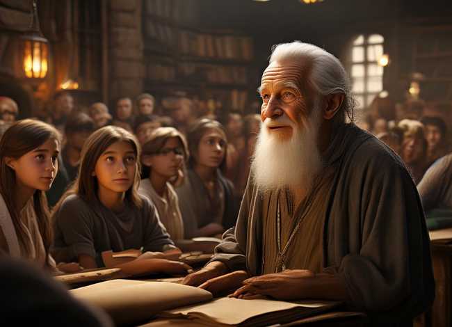 尊师重道的故事50，尊师重道的故事50字