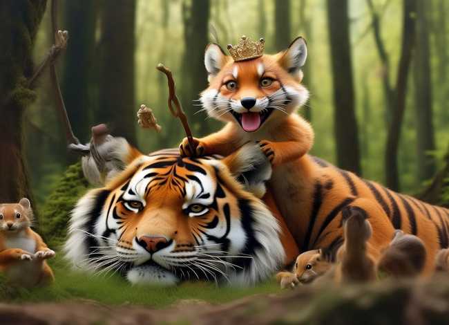 狐假虎威的儿童故事；狐假虎威的小故事视频