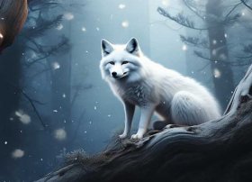 白狐的故事背景；白狐的故事背景图