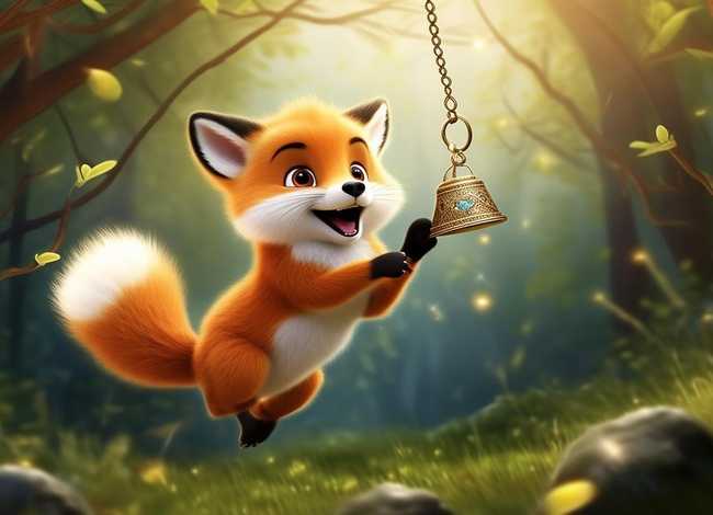 小狐狸抢铃铛儿童故事、小狐狸抢铃铛的故事
