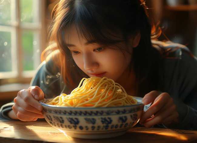 一碗面条的感恩故事（一碗面条的感恩故事怎么写）