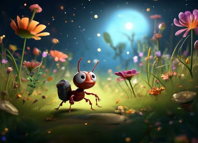 儿童睡前故事小蚂蚁的故事；睡前故事小蚂蚁奇遇记