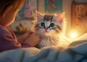 有关猫的儿童睡前故事；有关小猫的睡前故事