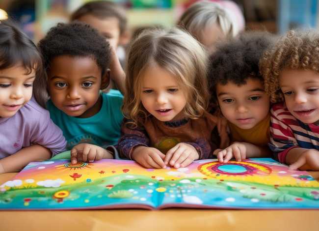 儿童看图讲故事图片；幼儿看图讲述故事图片