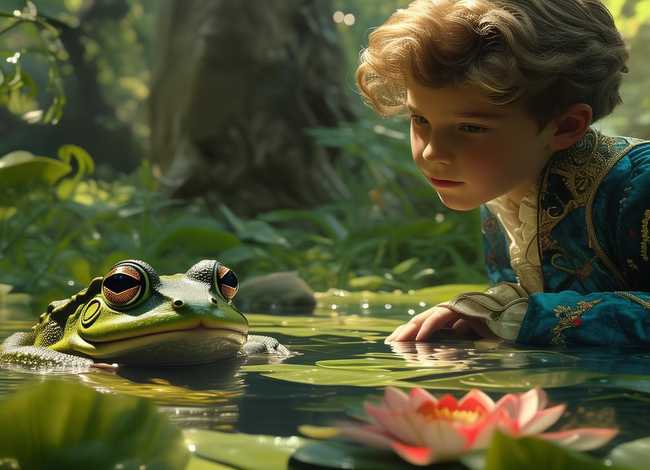 青蛙王子儿童故事 - 《青蛙王子》儿童故事完整版