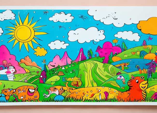 儿童图画可打印素材；儿童图画打印素材图片