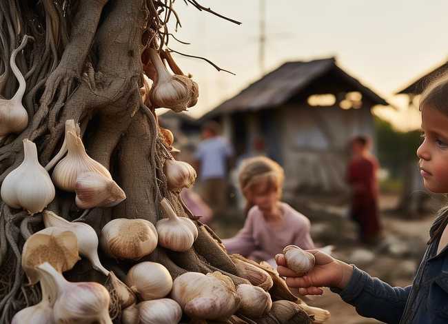 大蒜的故事作文、大蒜的故事作文300字