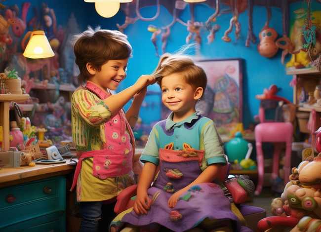 儿童理发师的故事（幼儿故事理发师的奇遇）