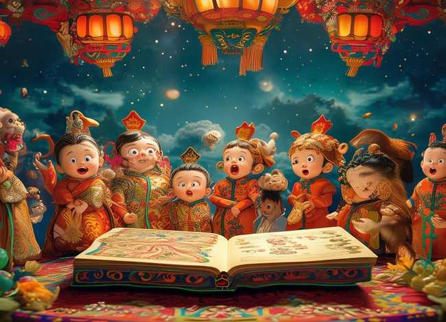 十二生肖儿童故事绘本、十二生肖绘本故事表演