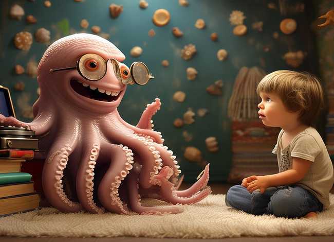 听章鱼儿童故事（章鱼讲故事在线收听）
