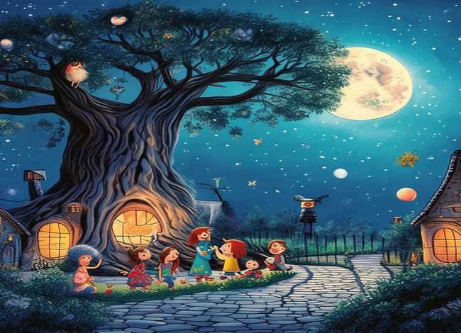 月亮故事儿童，幼儿月亮故事大全