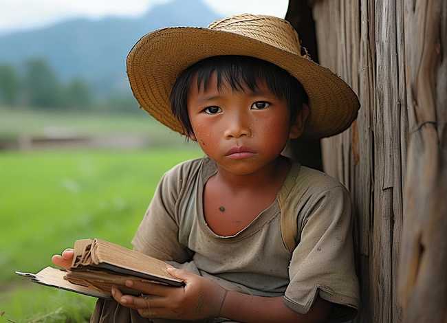 农村孩子的生活故事简单简短（农村孩子的生活故事简单简短概括）