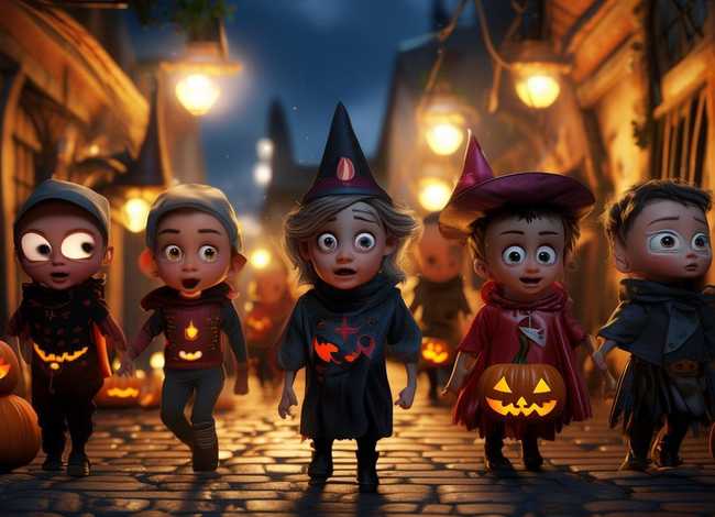 万圣节儿童故事，关于万圣节的幼儿故事